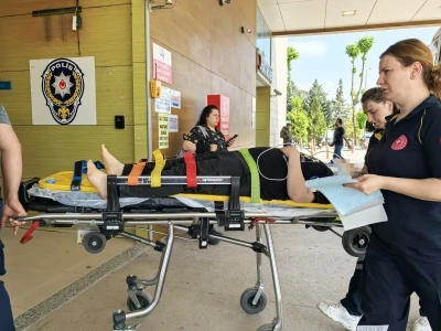 Bursa'da 12 yaşındaki Muhammet, kazada ağır yaralandı