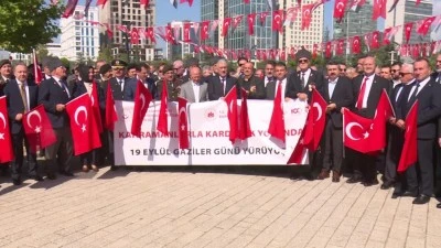 Bursa'da 19 Eyl&uuml;l Gaziler G&uuml;n&uuml;'nde şehitler ve gaziler anıldı