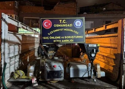 Bursa'da 283 bin adet ka&ccedil;ak sigara ele ge&ccedil;irildi