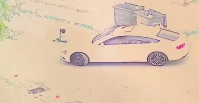 Bursa'da 4 yaşındaki &ccedil;ocuğun &uuml;zerinden otomobil ge&ccedil;ti