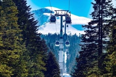 Bursa'da 450 bin &ouml;ğrenci teleferiğe &uuml;cretsiz binecek