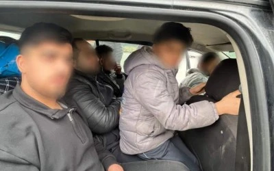 Bursa'da 5 ka&ccedil;ak g&ouml;&ccedil;men, 1 organizat&ouml;r yakalandı