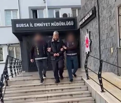 Bursa'da adam &ouml;ld&uuml;rmek su&ccedil;undan aranan firari yakalandı 