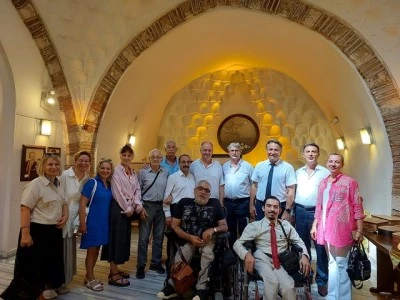 Bursa'da ahşap dağlama sanatının en &ouml;zel &ouml;rnekleri &Ouml;rdekli K&uuml;lt&uuml;r Merkezi'nde