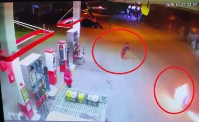 Bursa'da akaryakıt istasyonu havaya u&ccedil;acaktı! 