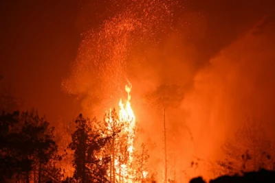 Bursa&rsquo;da alevler tekrar y&uuml;kseldi
