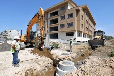 Bursa'da altyapı &ccedil;alışmaları devam ediyor! 