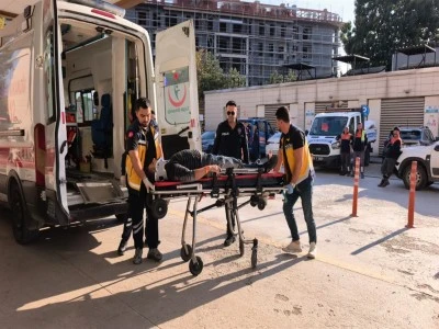 Bursa'da ampul değiştirmek istedi g&ouml;z&uuml;n&uuml; hastanede a&ccedil;tı