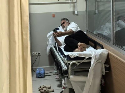 Bursa'da bacağını ısıran yılanı &ouml;ld&uuml;r&uuml;p hastaneye gitti