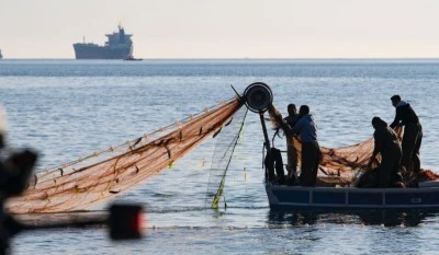 Bursa'da balık&ccedil;ılık yapanlar...
