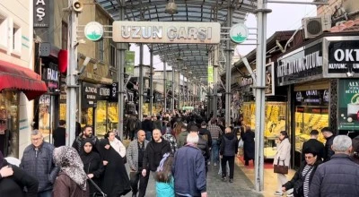 Bursa'da bayram yoğunluğu başladı