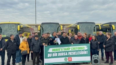 Bursa'da BBBUS ihalesine &ouml;fke dolu a&ccedil;ıklama