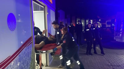 Bursa'da bı&ccedil;aklı kavga