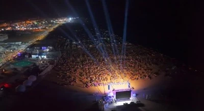 Bursa'da binlerce kişi meteor yağmuru i&ccedil;in bir araya geldi