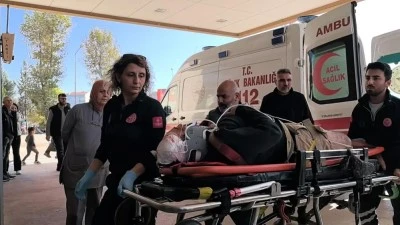 Bursa'da bir iş&ccedil;i ağır yaralandı