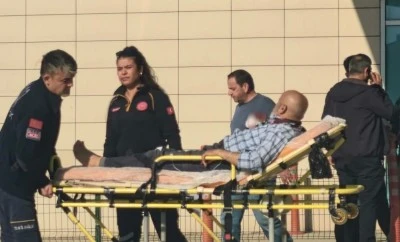 Bursa'da bir iş&ccedil;i ağır yaralandı