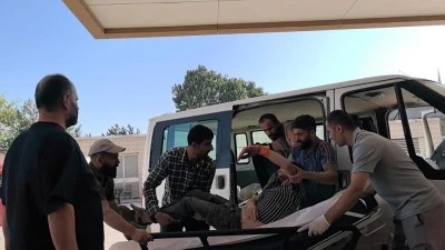 Bursa'da bir iş&ccedil;i ağır yaralandı