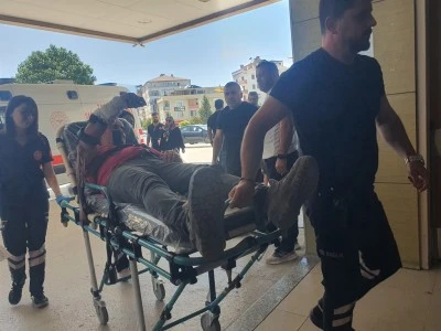 Bursa'da bir iş&ccedil;i ağır yaralandı 