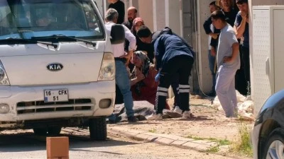 Bursa'da bir iş&ccedil;i korkun&ccedil; şekilde can verdi