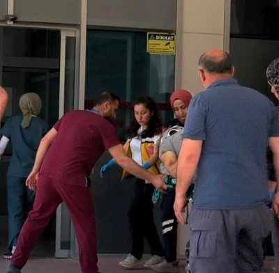 Bursa'da bir iş&ccedil;inin acı &ouml;l&uuml;m&uuml;!