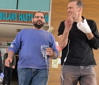 Bursa'da bir iş&ccedil;inin parmakları koptu 