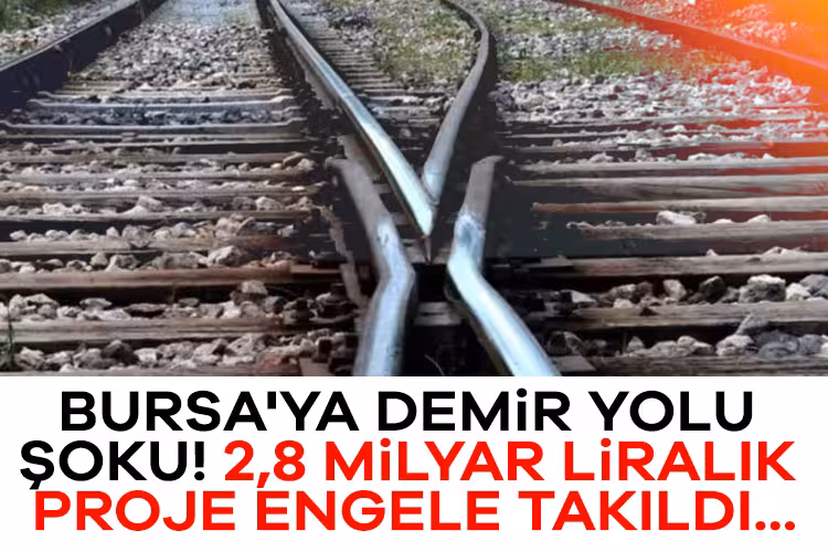 Bursa'da bir proje engele takıldı