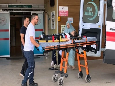 Bursa'da bisikletiyle kamyon altında kalan &ccedil;ocuk ağır yaralandı