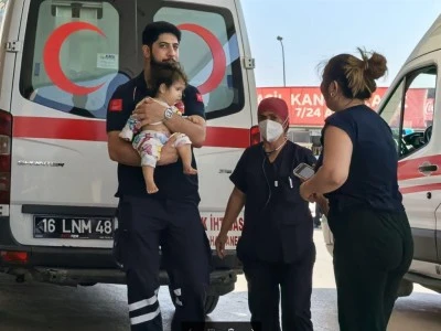 Bursa'da b&ouml;yle baba olmaz olsun: Maraş otu yutan &ccedil;ocuk hastanede