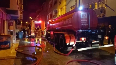 Bursa'da &ccedil;atı katında &ccedil;ıkan yangın s&ouml;nd&uuml;r&uuml;ld&uuml;
