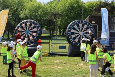 Bursa'da &ccedil;ocuklar sporla b&uuml;y&uuml;yor!