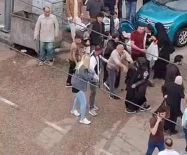 Bursa'da dilencilerin yer kavgası