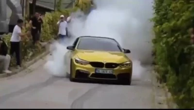 Bursa'da drift attı 46 bin lira ceza yedi 