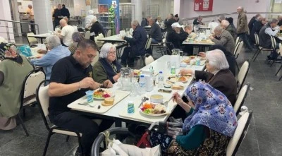 Bursa'da duygu dolu iftar