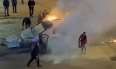 Bursa'da esnaf yangını s&ouml;nd&uuml;rmek i&ccedil;in elinden geleni yaptı