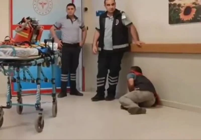 Bursa'da evladının &ouml;l&uuml;m&uuml;ne neden olan babanın yıkıldığı an!