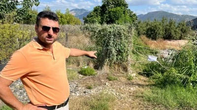 Bursa'da fabrikanın gelişig&uuml;zel bıraktığı asit &ccedil;amuruna basan &ccedil;ocuk yandı