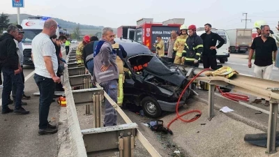 Bursa&rsquo;da feci kaza: 4 yaralı