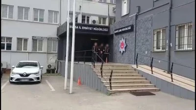 Bursa'da gasp ve silahlı tehdit su&ccedil;larından arananlar yakalandı