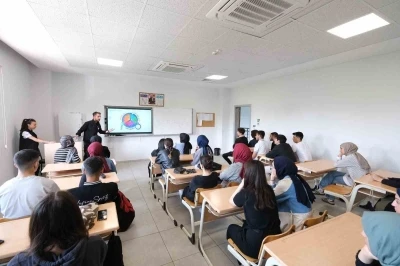 Bursa B&uuml;y&uuml;kşehir'den gen&ccedil;lere afet bilinci eğitimi