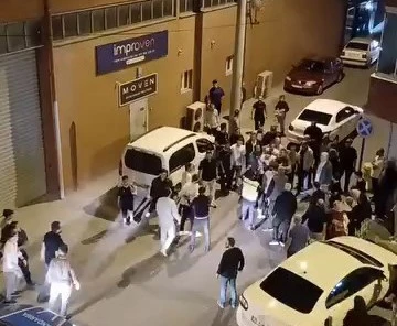 Bursa'da ger&ccedil;ekleşen d&uuml;ğ&uuml;nde b&uuml;y&uuml;k kavga