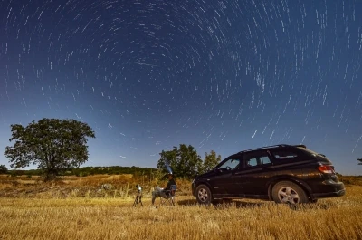  Bursa'da g&ouml;ky&uuml;z&uuml;nde meteor ş&ouml;leni