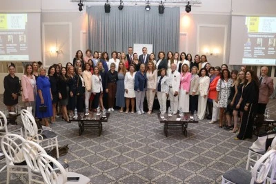 Bursa'da g&ouml;rev yapan kadın konsoloslardan destek &ccedil;ağrısı