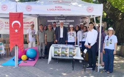 Bursa'da hareket yaşını &ouml;ğren kampanyasına yoğun ilgi