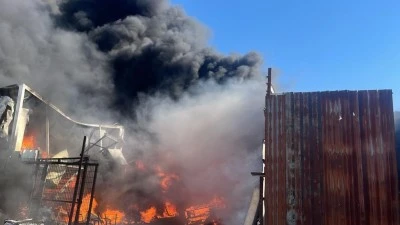 Bursa'da hurdalık yine yandı vatandaşlar kalıcı &ccedil;&ouml;z&uuml;m istiyor