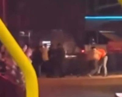 Bursa'da iki grubun tekme-tokat kavgası