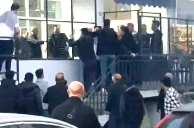 Bursa'da iki grup arasındaki tekme ve sopalı kavga 