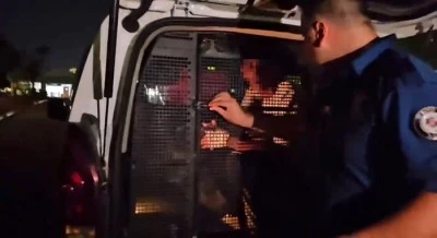Bursa&rsquo;da iki grup sokak ortasında birbirine girdi