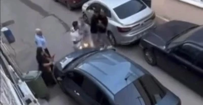 Bursa'da iki gurup arasında kavga