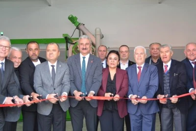 Bursa&rsquo;da İmece Zeytinyağı Fabrikası a&ccedil;ıldı