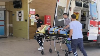 Bursa'da iş kazası